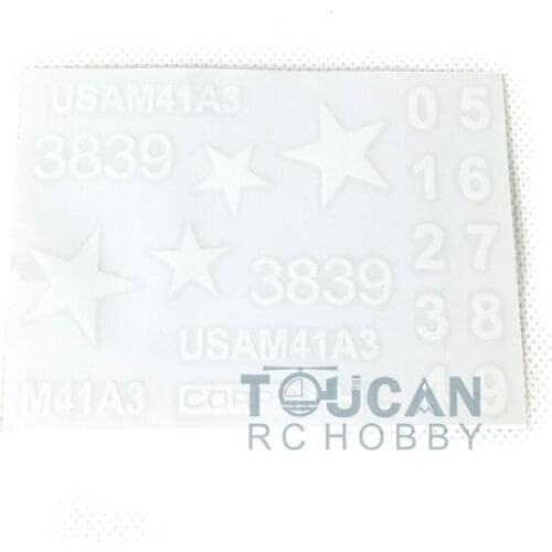 Henglong 1/16 Walker Bulldog RC Tank 3839 Decal Sticker TH00236