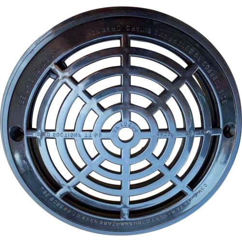 Round Main Drainage Port Cover Swimming Pool Accessories Round Drain Device SP-1030 Screw ABS Floor Drain Cover