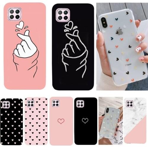 Cartoon Case For Huawei P40 Lite E Pro Y6P Y7P Y6 Y9 Prime Pro 2019 Honor 20 Nova 5T 3I Flower Phone Cover Protection For Huawei