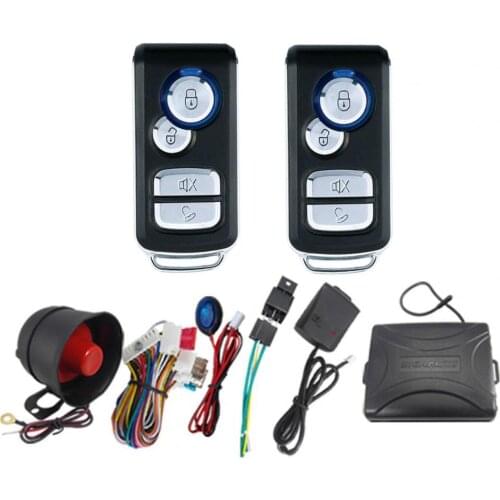 802-8111 One-way Car Alarm System Anti-theft LED Indicator Security Warning System for Vehicles Automobiles Security Protection