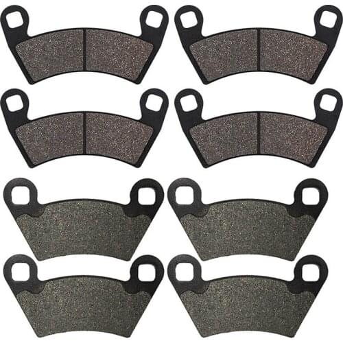 Motorcycle Front and Rear Brake Pads for POLARIS 400 Ranger HO 2010-2011