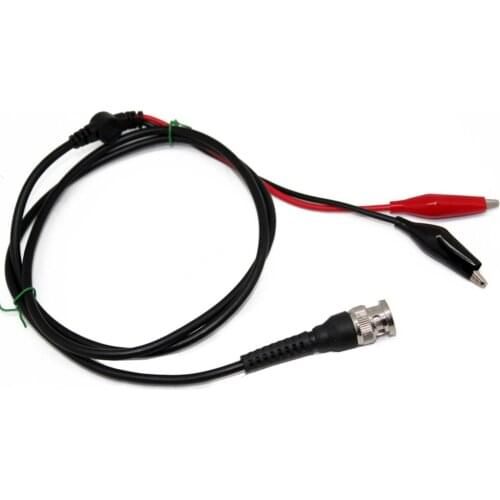 AideTek BNC male to Alligator Test Clip test leads 2 sets 80cm test leads