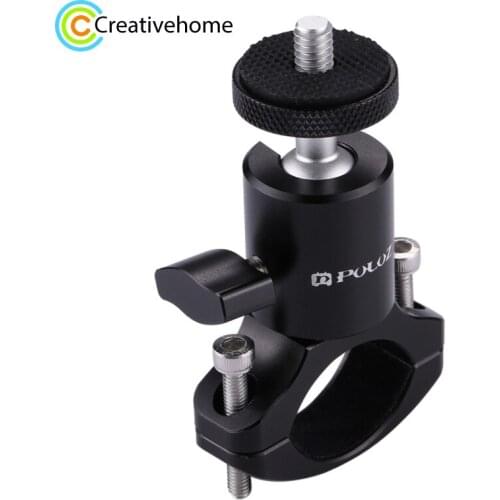 For Gopro Bike Mount CNC Aluminium Motorcycle Handlebar Roll Bar Holder For GoPro Hero 4 3 Camera Accessories