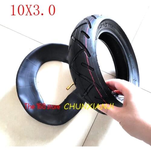 2pcs 10x3.0 Inner and Outer Trye 10*3.0 Tube Tyre for KUGOO M4 PRO Electric Scooter 10inch Folding Electric Scooter Wheel Tire