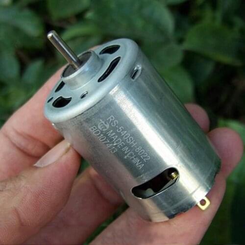 MABUCHI RS-540SH-8022 DC 6V 7.4V 9V 25000RPM High Speed Power Large Torque RS-540 Motor for Electric Drill Garden Tools Car Boat
