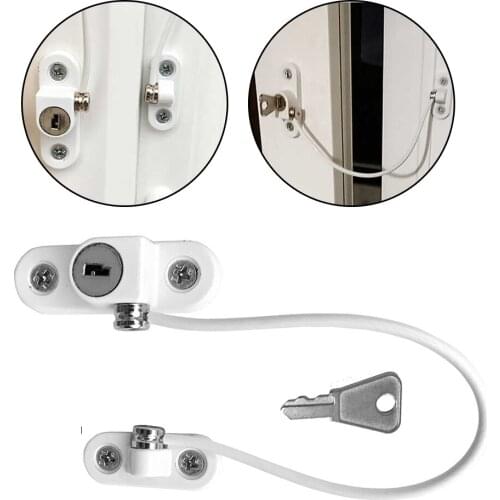1 Pc/lot Child Protection Baby Safety Window Protection Child Lock Stainless Infant Security Window Limiter Locks on the Windows