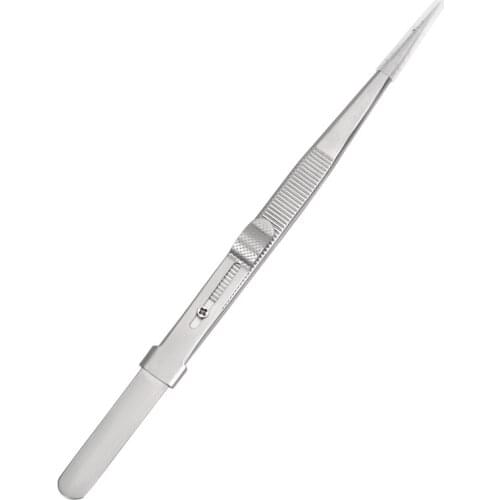 165Mm Precision Adjustable Slide Lock Tweezers For Jewelry Electronic Components Holding Tightly Repair Tool