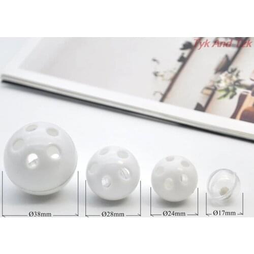 30pcs/50pcs/100pcs pet baby screaming rattle ball noise generator insert dog toy multi-specification DIY plush toy accessories