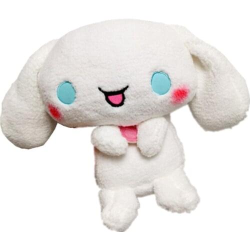 35CM Cartoon Plush Toy White Dog Cinnamorol Dog Plush Toys Kawaii Anime Stuffed Animal Soft Doll Kids Birthday Gift