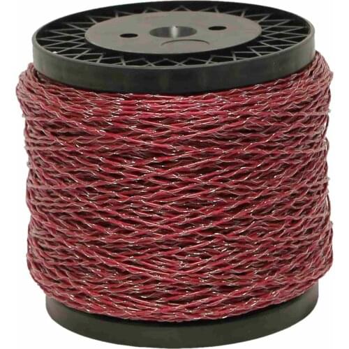 500M Roll Electric Fence Rope Red Polywire with Steel Poly Rope for Horse Animal Fencing Ultra Low Resistance Wire