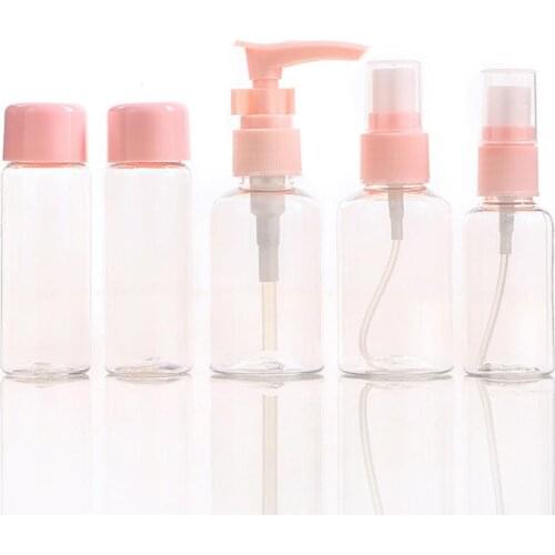 7Pcs 40ml Portable Empty Refill Travel Spray Bottle Makeup Container Atomizer Empty Bottle Container Spray Bottle Makeup Bottle