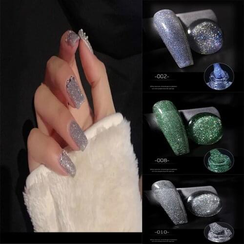 Diamond nail powder and nail polish glue 2021 new fashion