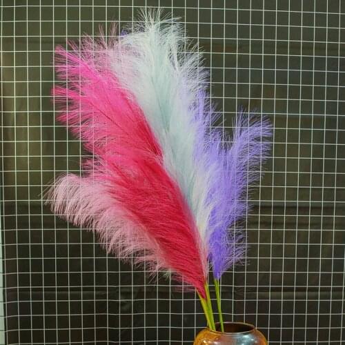 105cm Colorful Single Artificial Reed Artificial Bristlegrass Wedding Set Props Home Decoration Pendulum Reed
