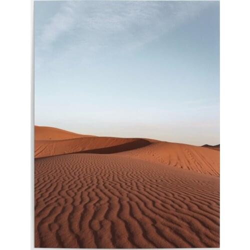 HD Printed Desert Sahara Morocco Canvas Painting Wall Art Natural Scene Pictures Home Decor Living Room Modular Poster No Frame