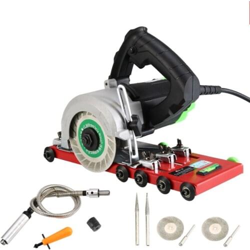 Tile cleaning machine, electric floor wall tile slotting machine, special sewing tool, cutting machine