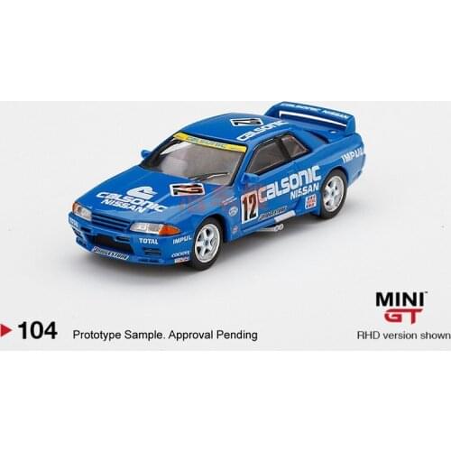 MINIGT 1:64 Nissan Skyline GT-R R32 Collection Metal Die-Cast Simulation Model Cars Toys