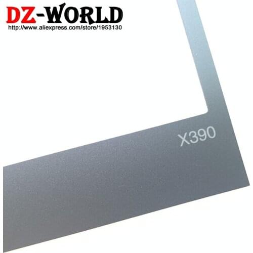 New RGB LCD Bezel sheet Sticker B cover with double-sided adhesive Mylar for Lenovo Thinkpad X390 laptop 02HL012 SM10K64577