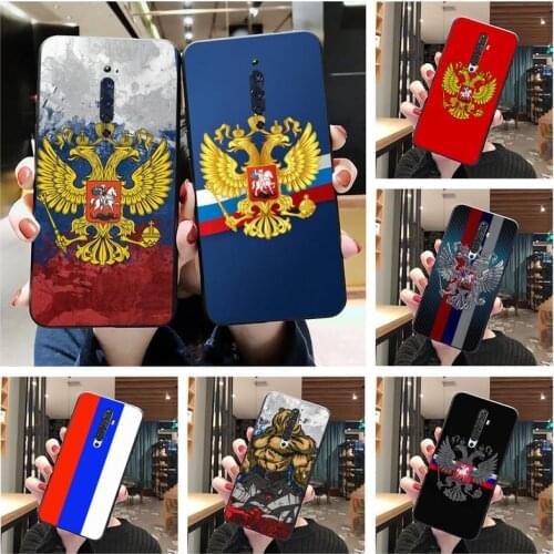 Russian Flag National Emblem Phone Case For Oppo A5 A9 2020 Reno2 z Renoace 3pro A73S A71 F11