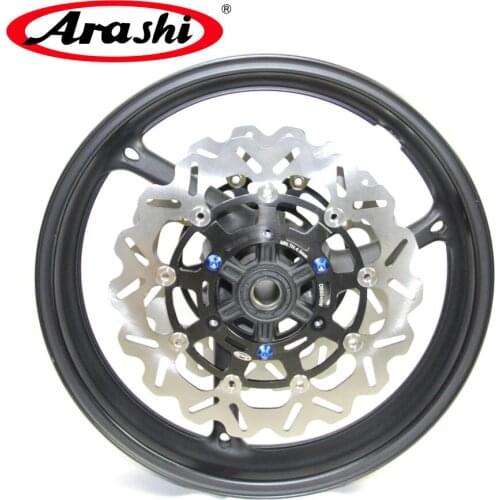 Arashi GSXR 600 750 2008-2010 Front Wheel Rim Brake Disc Rotors For SUZUKI GSXR600 GSXR750 GSX R 2008 2009 2010 GSX600R GSX750R