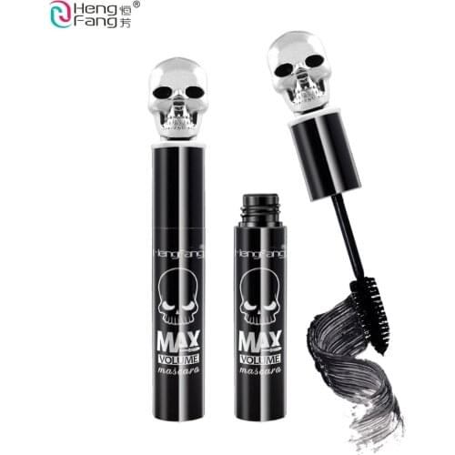 Skull Shape Lengthening Mascara Curling Thick Mascara Maximum 14g New Arrival Eyes Makeup Brand HengFang