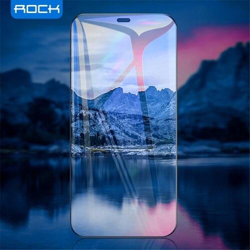 ROCK Full Coverage Tempered Glass for iPhone 12 Pro Max Screen Protector Scratch Resistant Advanced HD Glass for iPhone 12 Mini