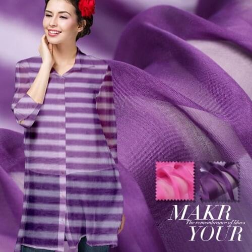 100% pure mulberry Silk special Chiffon shirt skit DIY Clothes soft light silk fabrics A31