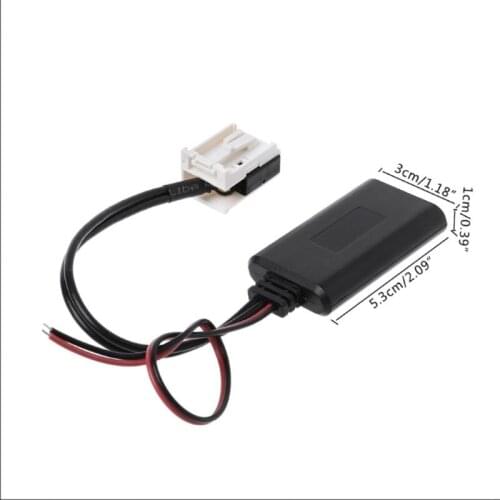 12Pin Module Wireless Radio Stereo AUX-IN Audio Adapter For Peugeot 207 307 407 308 Citroen C2 3 RD4