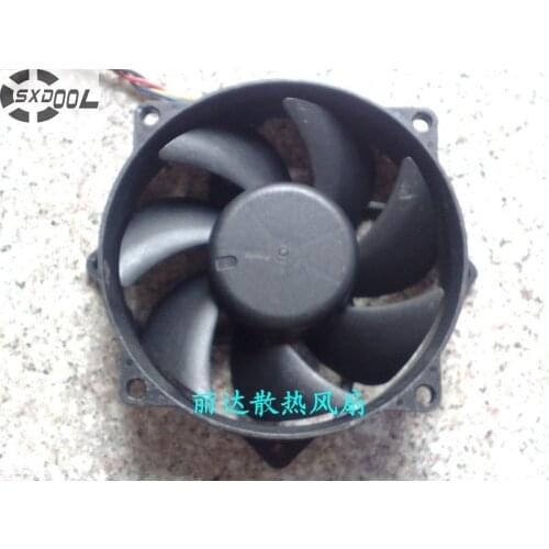 SXDOOL PVA092G12P 90*90*25mm 9*9cm 9025 9cm 12V 0.39A PWM 4-line Server - Round Fan