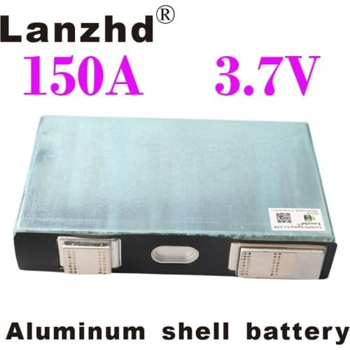 4pcs 3.7V 150A Ternary power lithium batteries pack Single aluminum shell Motorcycle Electric vehicle energy Storage