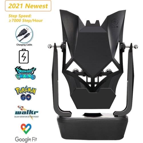 Automatic USB Phone Shaker Steps For Pokemon Go Google Fit Walking Swing Pedometer Holder Mobile Motion Steps Passometer Counter