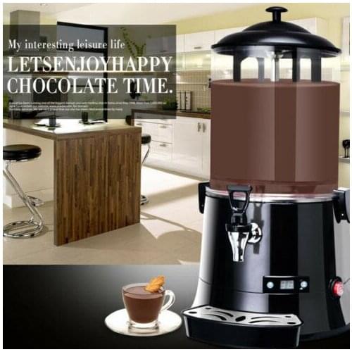 CE 10L Hot Chocolate Machine Electric Dispenser Bain Marie Mixer wine 220V/110V