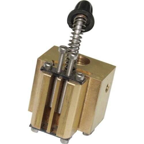 Letter holder mould for HP241B,HP241G ribbon printer printing head heater block 2*4mm copper expiration code stamping machine