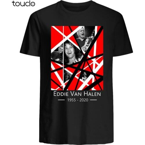 Eddie Van Halen RIP (stripes2) T-Shirt, UNISEX SHIRT