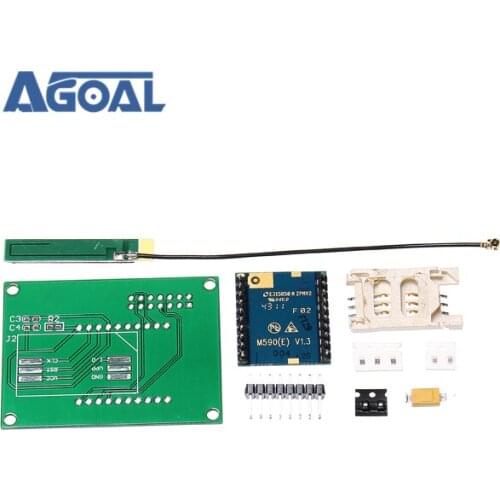 GSM GPRS SIM900 1800MHz Short Message Service m590 SMS Module DIY Kit For DIY Free Shipping