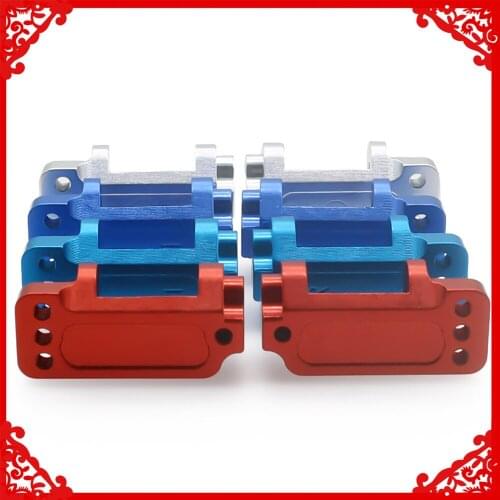 2Pcs Alloy Caster blocks front hub carrier for rc hobby model car 1/10 Traxxas Slash 2WD short course upgrade parts