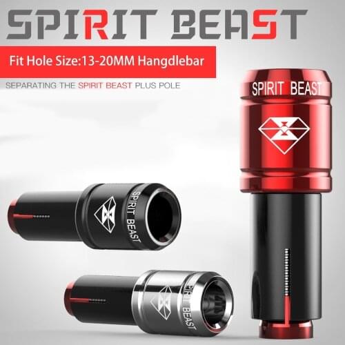 SPIRIT BEAST Motorcycle Separation Handlebar Grip Bar End Weight for Ktm Honda Suzuki Yamaha Benelli Bmw Kawasaki Triumph BAJAJ