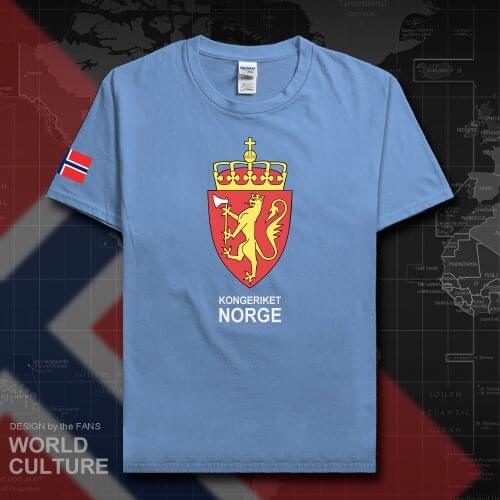 Norway Norge men t shirts fashion 2018 jerseys nation team tshirt cotton t-shirt meeting fitness clothing tees country flag 20