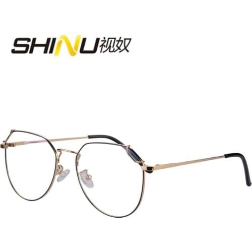 Anti Blue Ray Prescription Glasses Women Men UV400 Antifatigue Myopia Eyewear Clear Lenses Optical Eyeglasses Diopter Spectacles