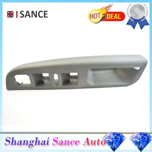 ISANCE Gray Master Window Mirror Switch Panel Bezel Cover 1K4 868 049 C, 1K4868049C For VW Jetta MK5 2005 2006 2007 2008-2010