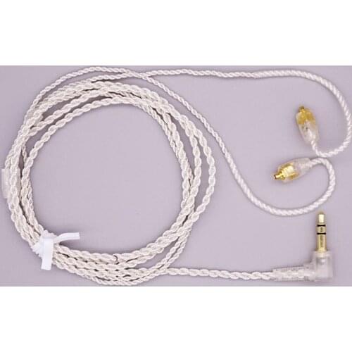 DIY headphone wire silver plated wire Beryllium copper pins For se215 se535 se846 ue900