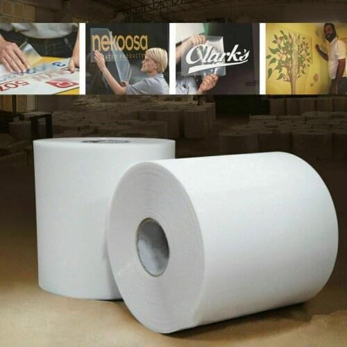 10m Clear PET Tape Hot Transfer Paper Printing Sticker Application Tape Hotfix Paper Heat Transfer Film for Sign Vinyl Graphics