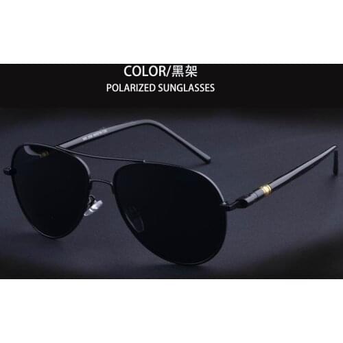 Viodream Stainless Steel pilot Sunglasses Polarized Lens Men Sun Glasses Male Driving Fishin g Out door Eyewears Accessories