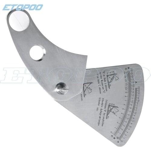 Welding Gauge Ruler Welding Inspection Gauge caliper Seltor Weld Gauge Range Deflection Fan Sector