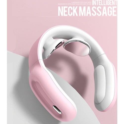 Smart Electric Neck Massager Far Infrared Heating Pain Relief Health Care Relaxation Cervical Vertebra Physiotherapy Massger