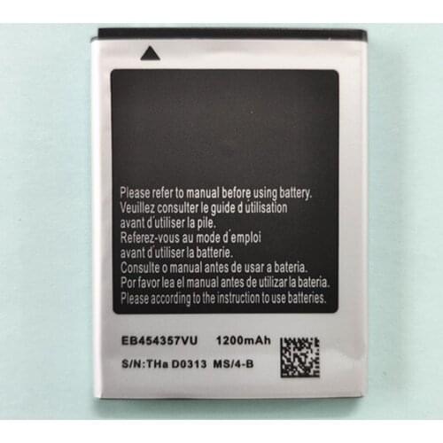 High quality NEW EB454357VU Battery for Samsung Galaxy Y Duos GT-S5360 Galaxy Y GT-S5368 GT-S5380 GT-S5380D Wave Y S5300