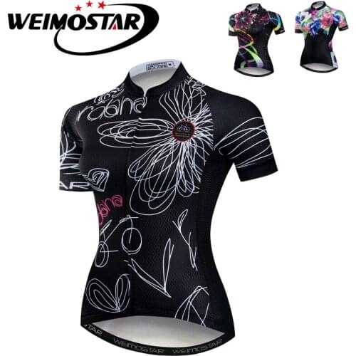 Weimostar pro Team Cycling Jersey MTB bicycle shirts Ropa Ciclismo 2018 Black White Mountaion Bike Clothes racing sports wear