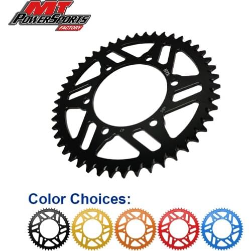 MTX Suzuki GSXR 650 750 1000 Yamaha R1 R7 Yamaha FZ6 R1 Aluminium Alloy Motorcycle Rear Sprocket Chain Wheel