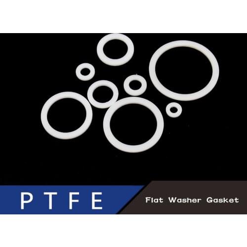 1/4" 3/8" 1/2" 3/4" 1" 1.2" 1.5" 2" Poly tetra fluoroethylene PTFE Gasket oring Corrugated hose faucet O-ring Sealing Washer