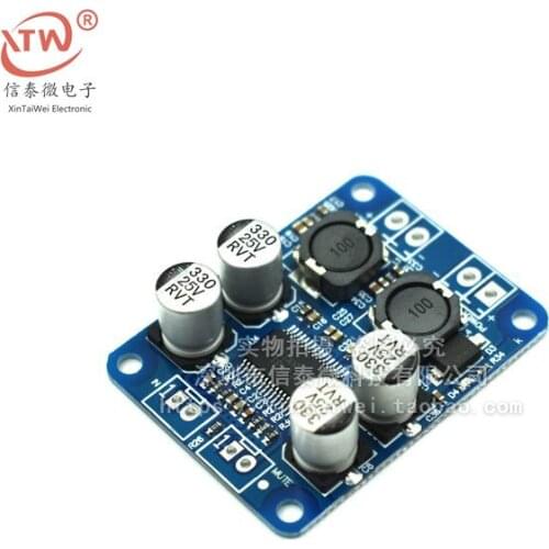 1pcs TPA3118 PBTL mono digital amplifier board 1X60W 12V 24V POWER AMP