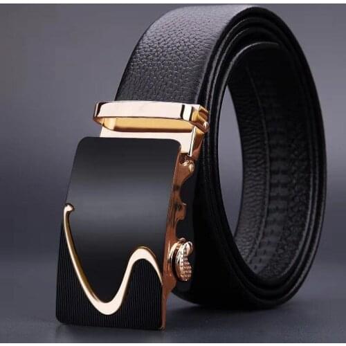 2021 New Mens Belt High Quality Automatic Buckle Young Middle-Aged Student Belt Fashion Mens Trend All-Match Trousers Belt